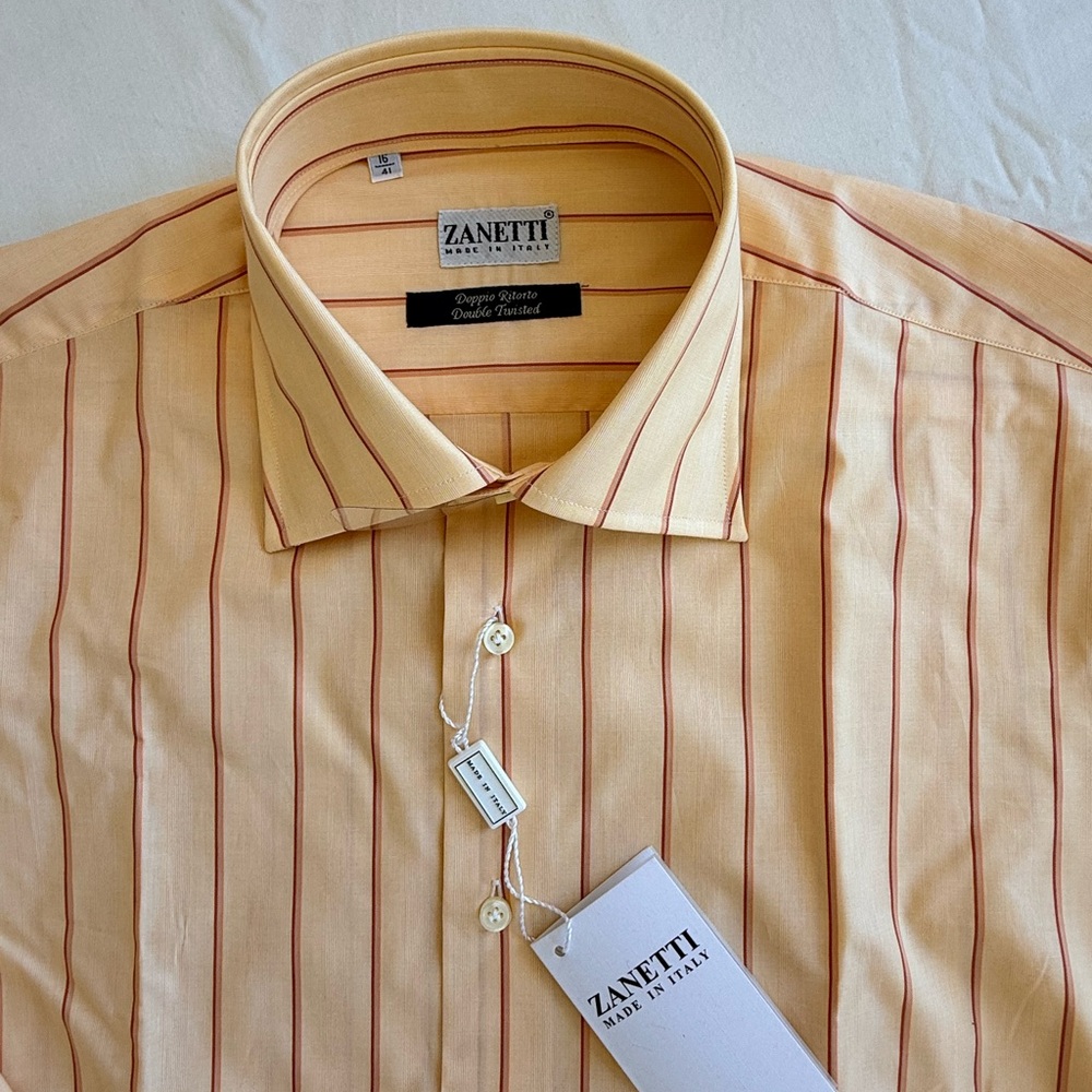 ZANETTI ITALY Men's Shirt 🇮🇹